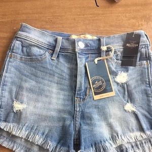 NWT hollister denim shorts
